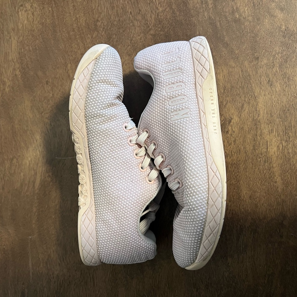 NOBULL Blush Pink Trainers